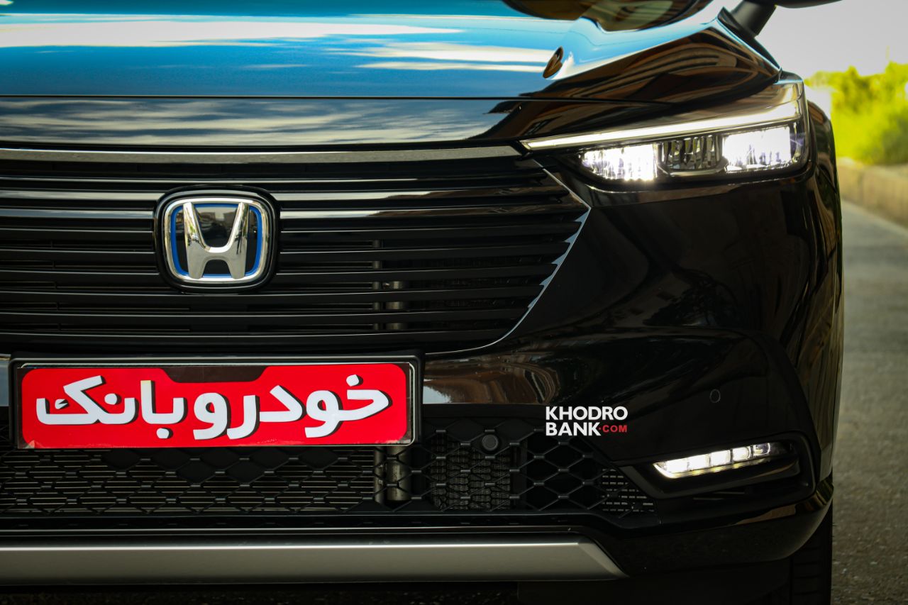 عکس ماشین هوندا از نمای جلو